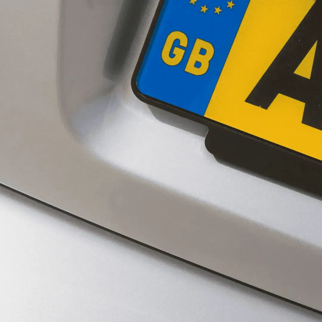 Registration plate check