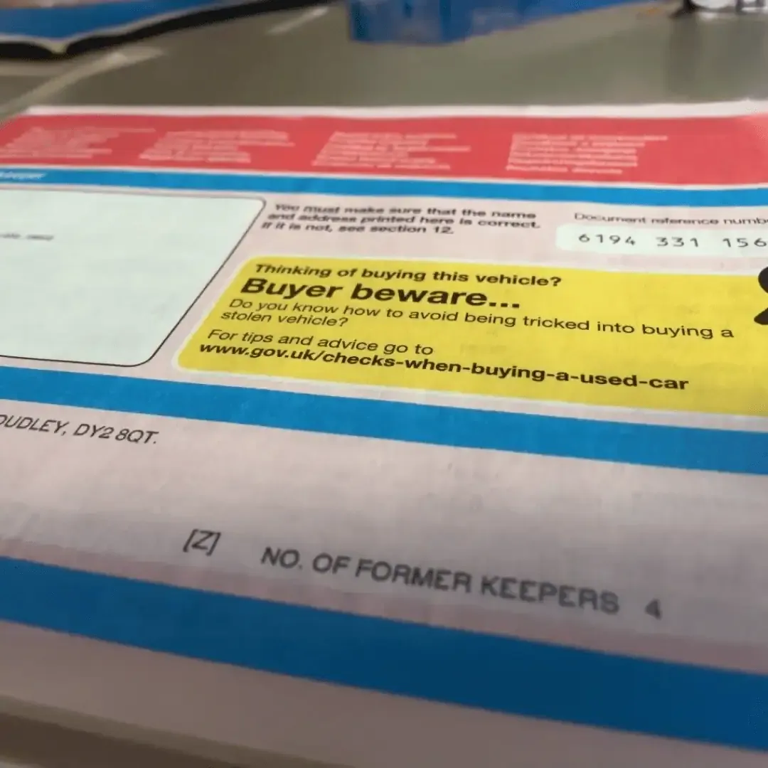 How to check previous car ownership for UK vehicles